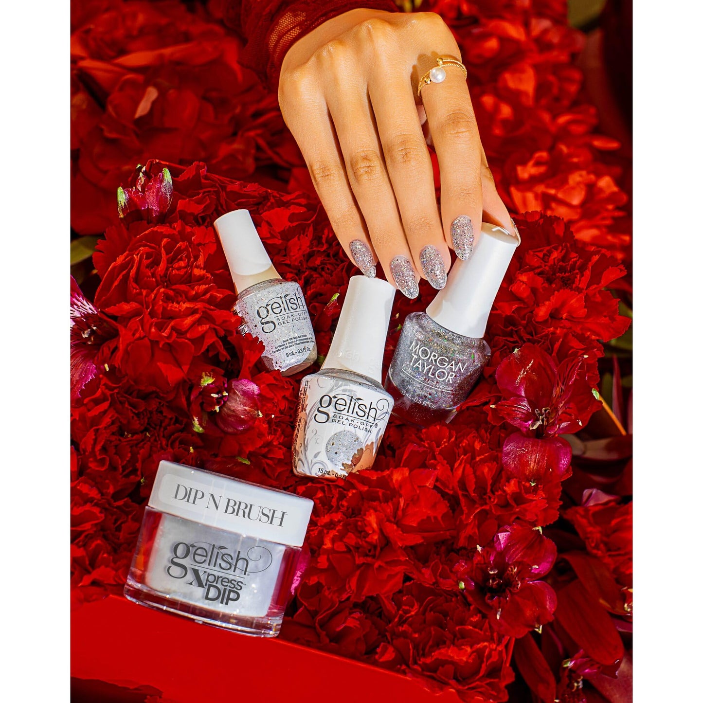 Gelish Floral Wonderland TPO-Free Gel Nail Polish - Crystal Snowdrop, 15mL Beauty & Personal Care Gelish