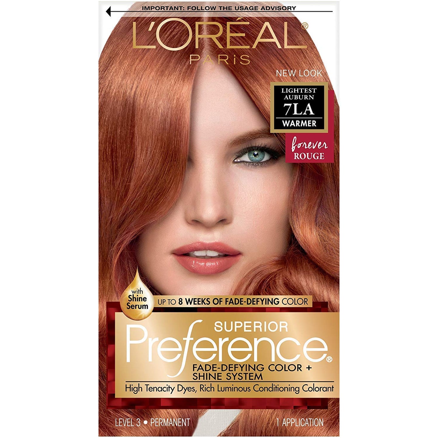 L’Oreal ParisSuperior Preference - 7LA Lightest Auburn (Warmer) 1 Each (Pack of 5)