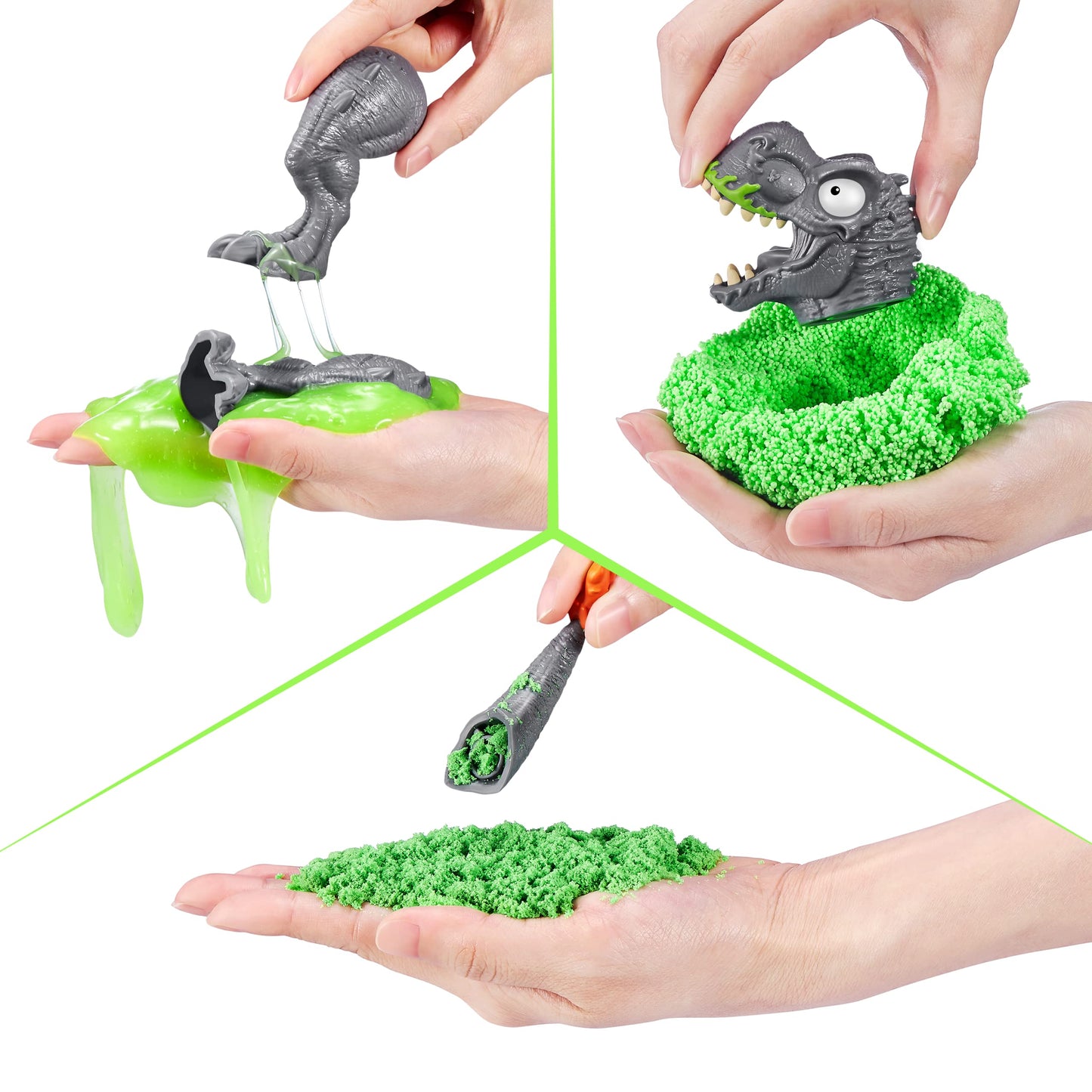 Smashers Mega Jurassic Light Up Dino Egg (T-Rex) by ZURU Collectible Egg with Over 25 Surprises, Volcano Slime, Fossil Toy, Dinosaur Toys, T-Rex Toy…