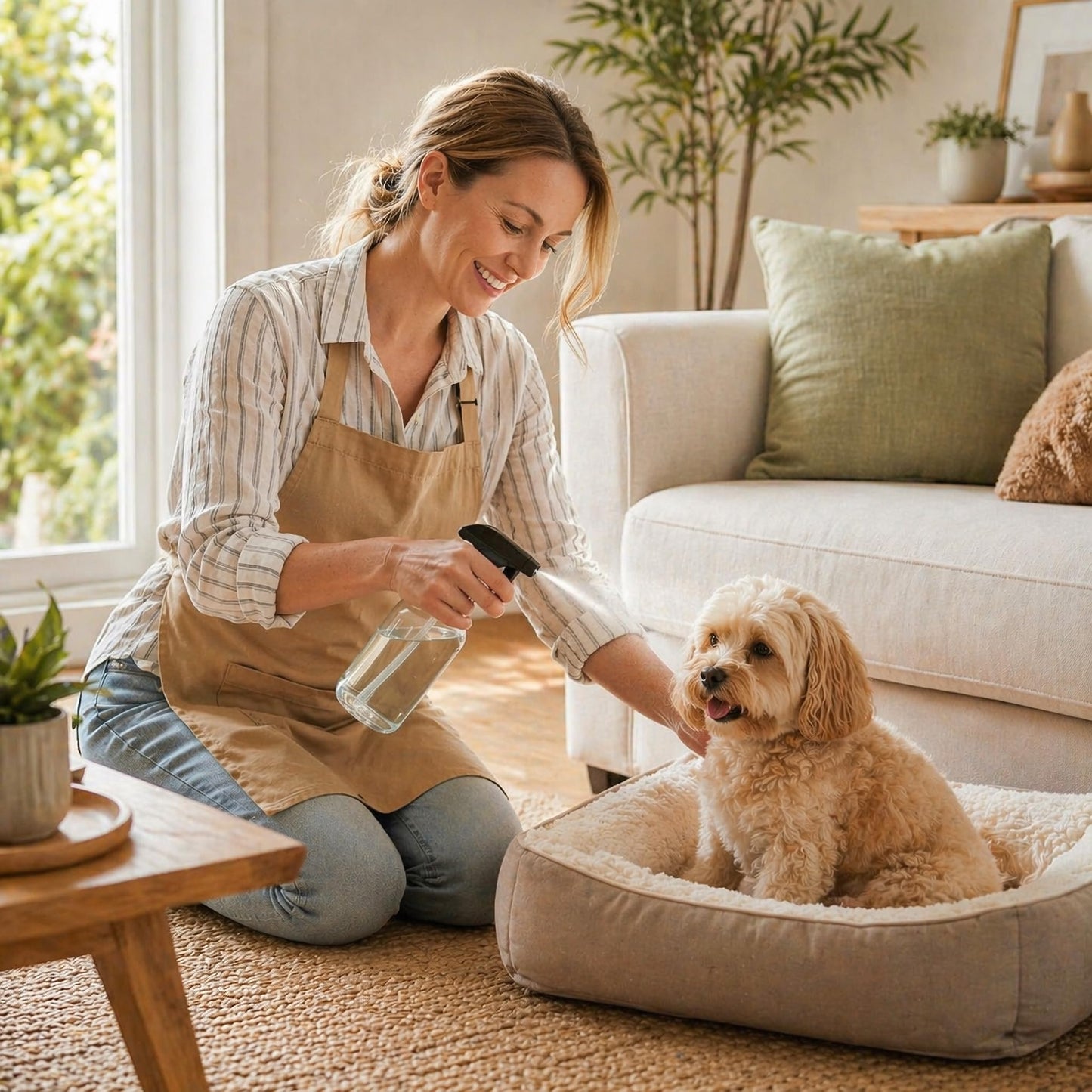SUPER+ 2 Pack Plastic Spray Bottles 10 OZ - Leak Proof, Adjustable Nozzle, Empty Spray Bottles For Cleaning Solutions, Plants, Pet, Or Diy Spray Beauty and Personal Care SUPER+