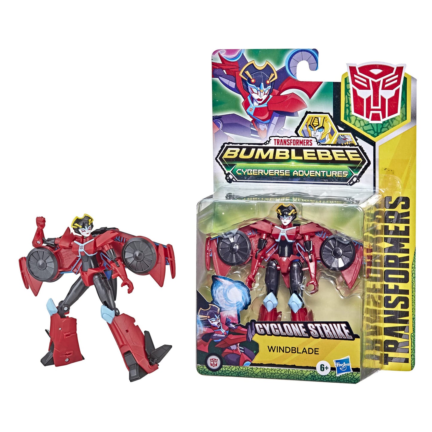 Transformers Bumblebee Cyberverse Adventures Dinobots Unite Action Attackers Warrior Class Windblade with Cyclone Strike