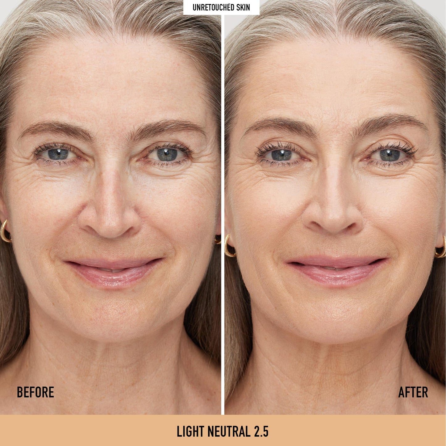bareMinerals Original Pure Serum Radiant Natural Liquid Foundation Mineral SPF 20, Light Neutral 2.5, Vegan, Cruelty-Free & Dermatologist-Tested