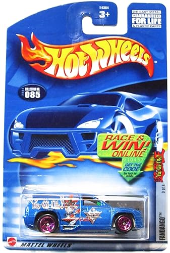 Hot Wheels Fandango 2002 #085 Car, Yu-Gi-Oh Die-Cast, 1:64 Scale, Unisex, Children 3+