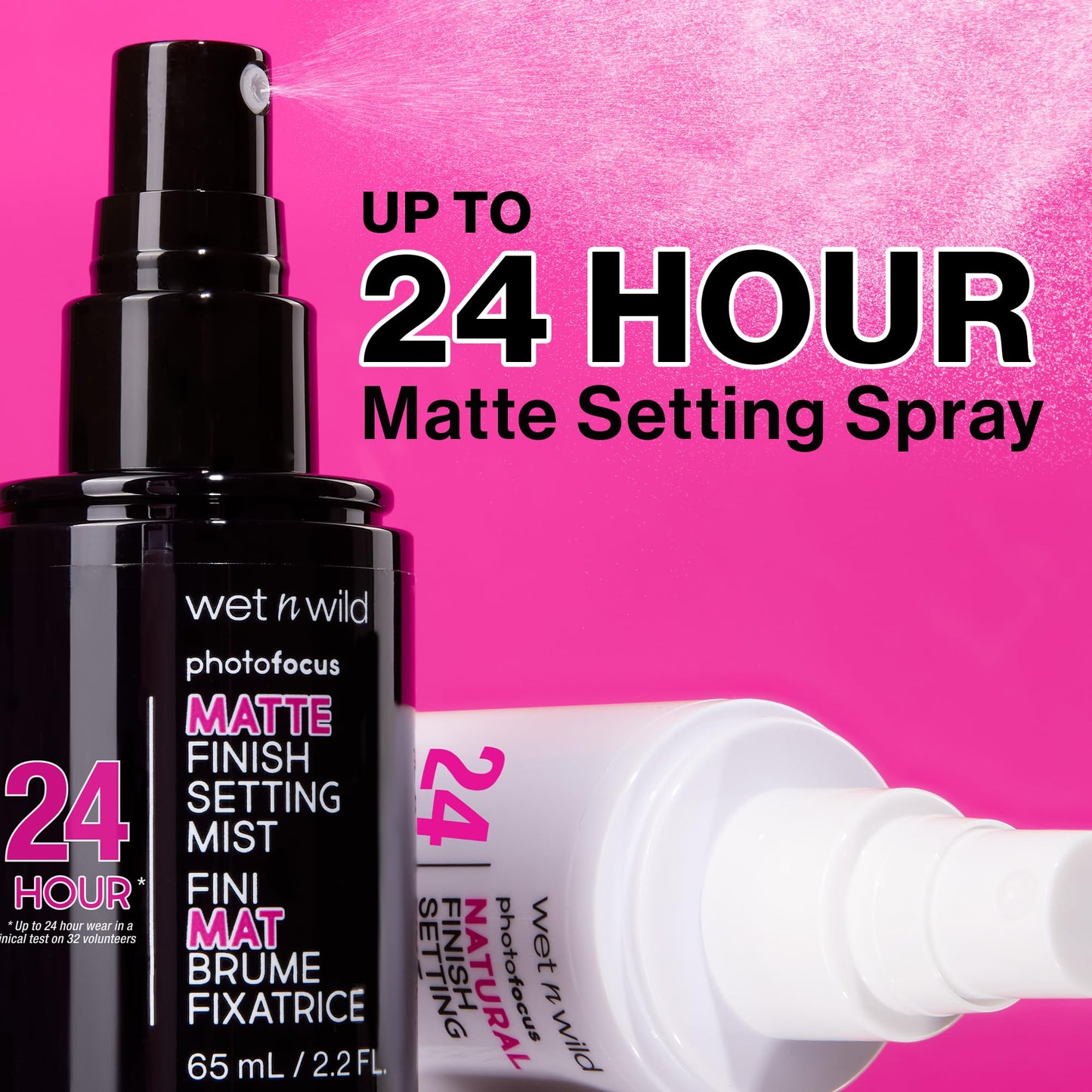 Wet n Wild Photo Focus Matte Finish Setting Mist, Matte - clear