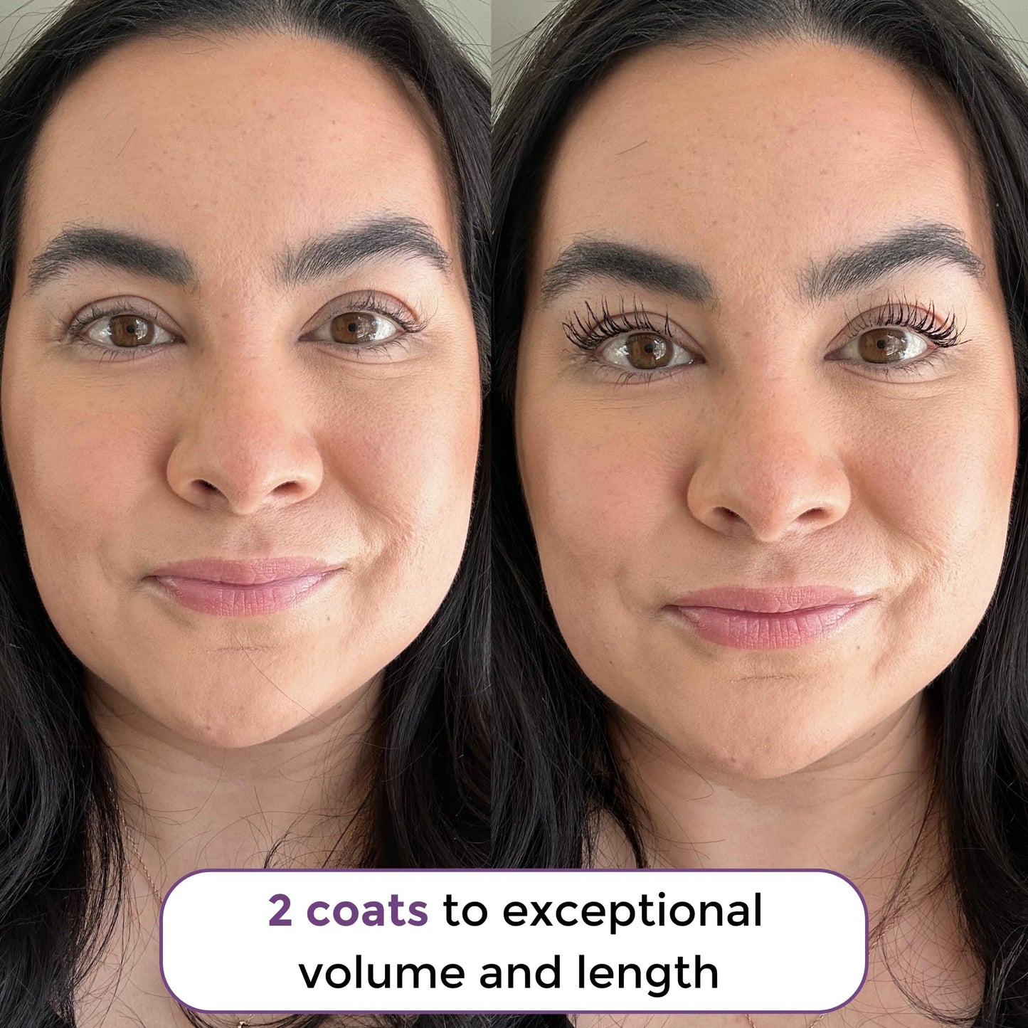 Rumi Cosmetiques VolumeCare+ Mascara For Mature Women - Extreme Length and Volume 2-in-1 Formula - No Clumps or Flaking, Long-Wearing, Hypoallergenic…