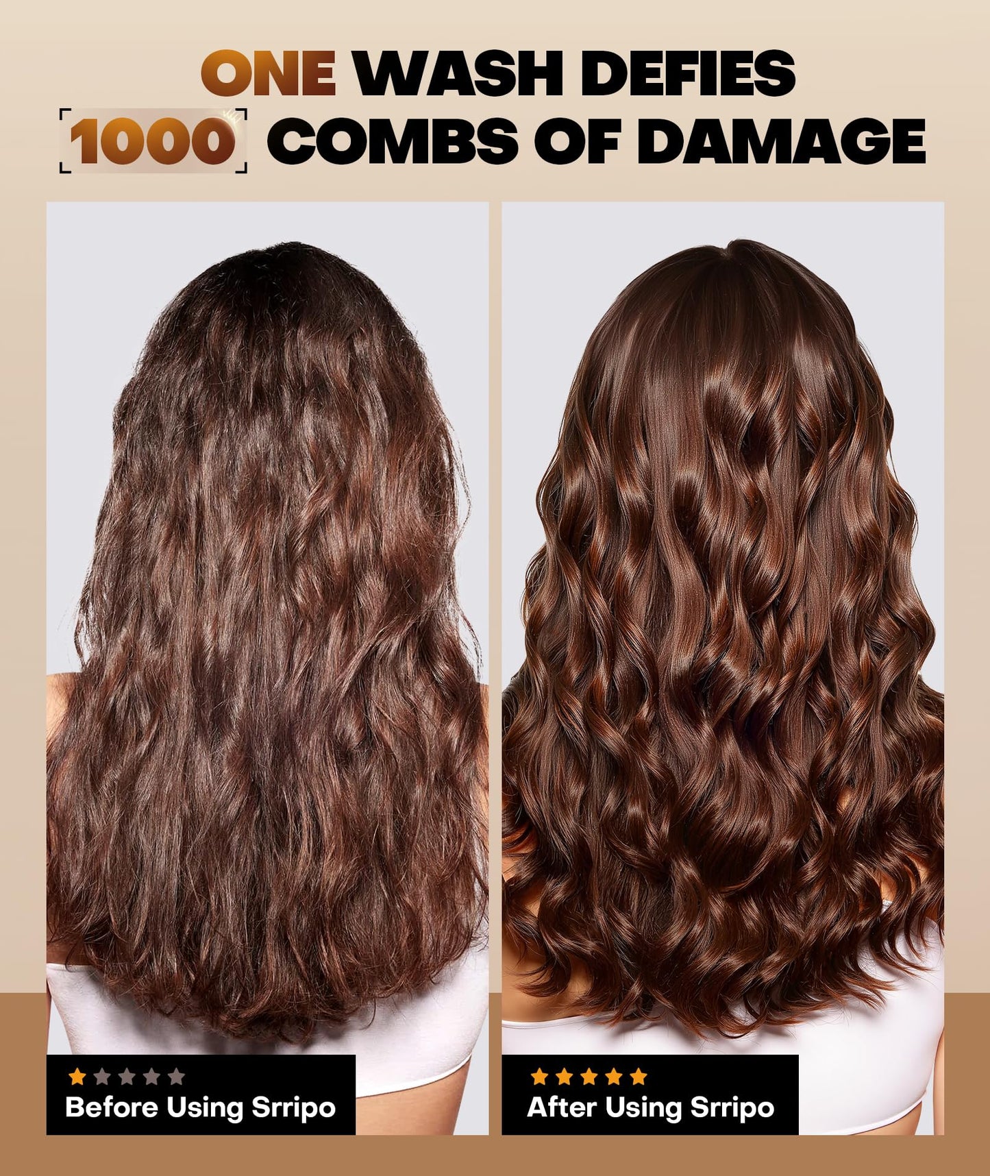 Collagen Hair Mask for Deep Conditioning, Keratin Hair Treatment with 4 Hydrolyzed Proteins, Moroccan & Avocado Oils Conditioner for Nourish