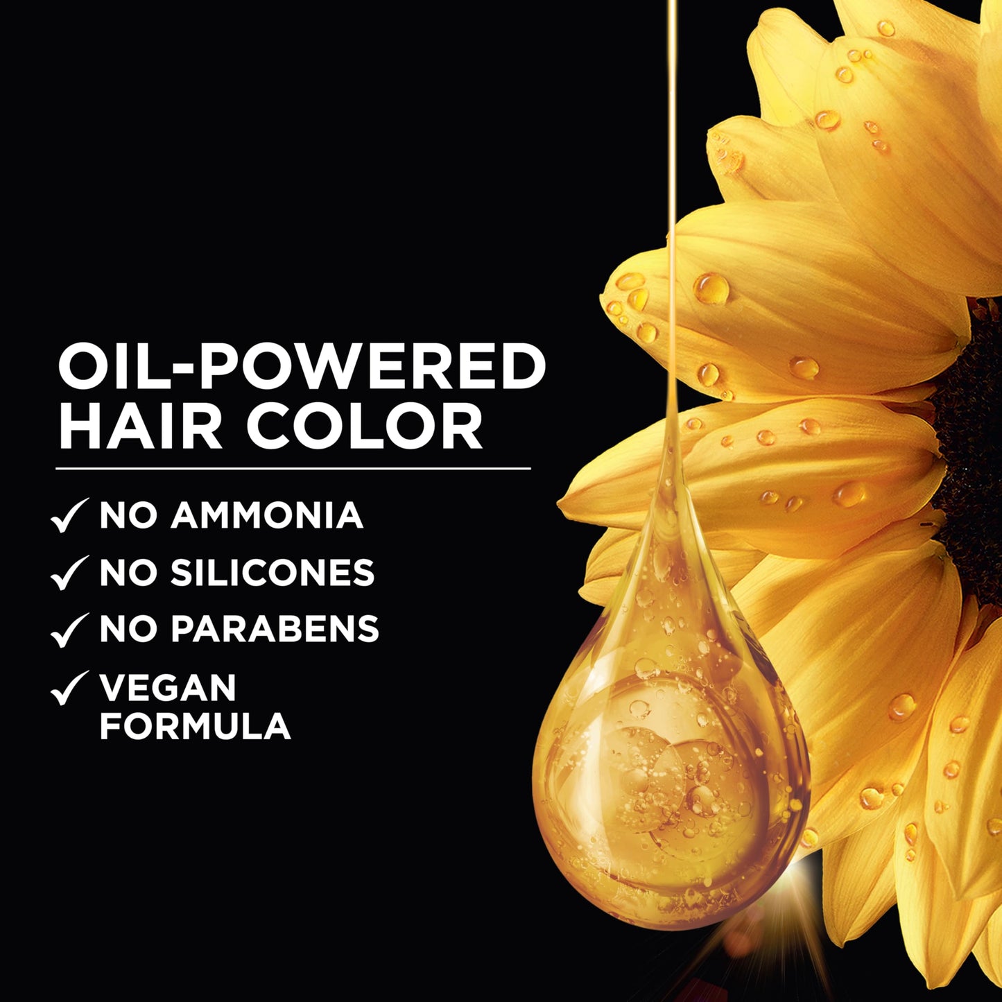 Garnier Olia Hair Color, Ammonia-Free Permanent Hair Dye, Oil-Powered Formula for 100% Gray Coverage and 3x Shinier Hair, Vegan & Cruelty Free, 8.0