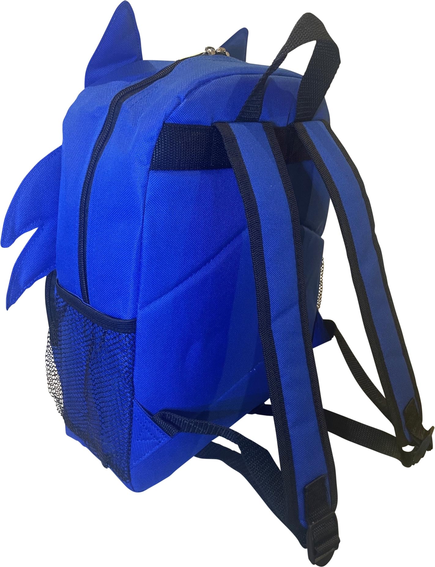 Ruz Sonic The Hedgehog Big Face School Backpack With 3D Ears And Quills (Sonic 14")