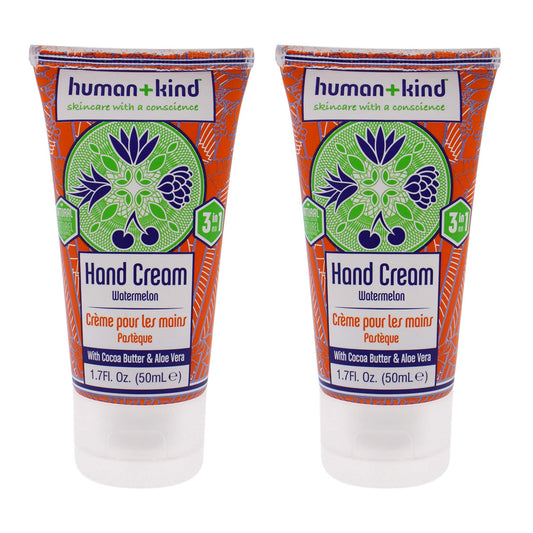 Human+Kind Hand-Elbow-Feet Cream - Watermelon Unisex 1.7 oz - Pack of 2