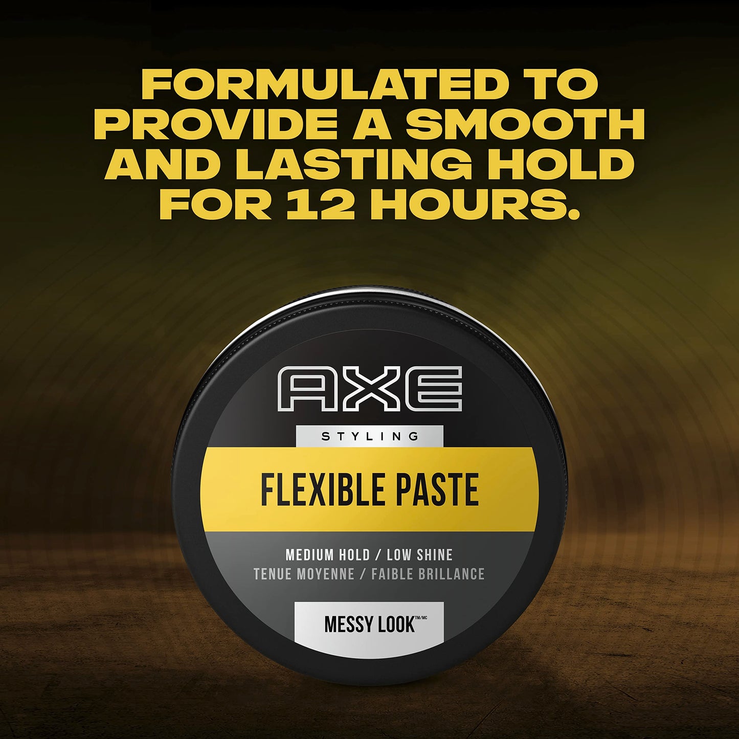 AXE Styling Flexible Hair Paste Urban Messy Look 2 Count for An Instant Texture Boost Hair Styling Made Easy 2.64 oz Beauty and Personal Care AXE