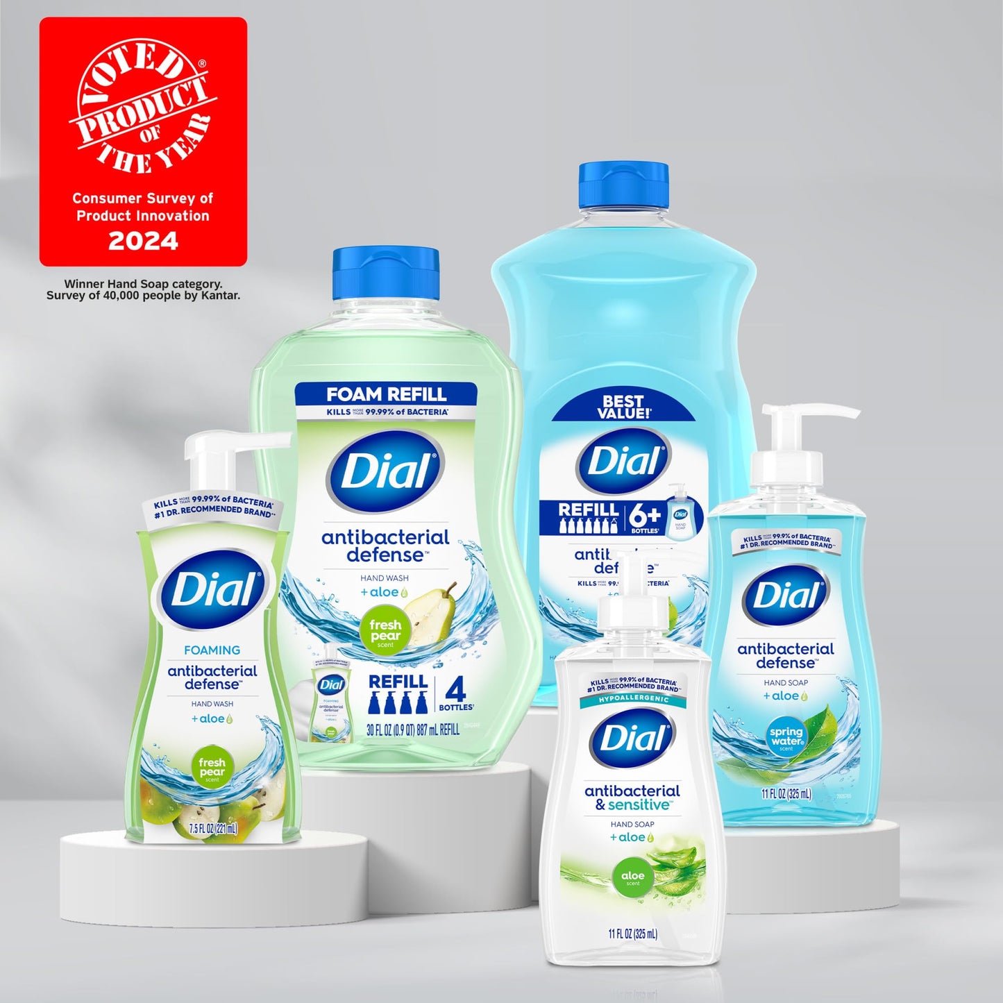 Dial Liquid Hand Soap, Himalayan Salt, 7.5 fl oz