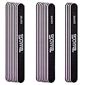 TsMADDTs Nails File 20 PCS Double Sided Emery Board for Natural Acrylic Nails 100 120 180 240 320 800 Grits, Professional Manicure Pedicure Tools
