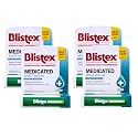 Blistex Medicated Lip Balm Protectant/Sunscreen SPF 15 Mint, 0.15 OZ (Pack of 4)