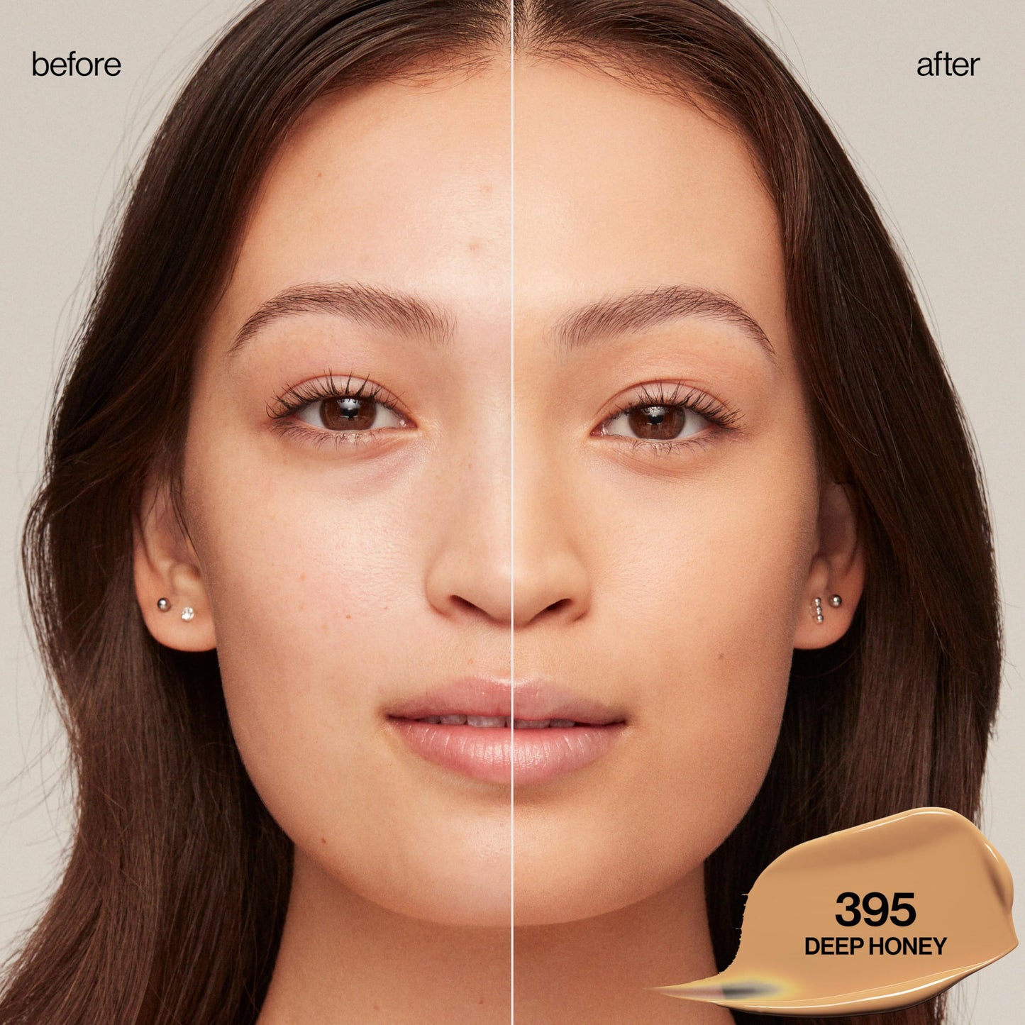 Revlon Liquid Foundation, ColorStay Face Makeup for Normal & Dry Skin, SPF 20, Longwear Medium-Full Coverage with Natural Finish, 395 Deep Honey, 1 Fl