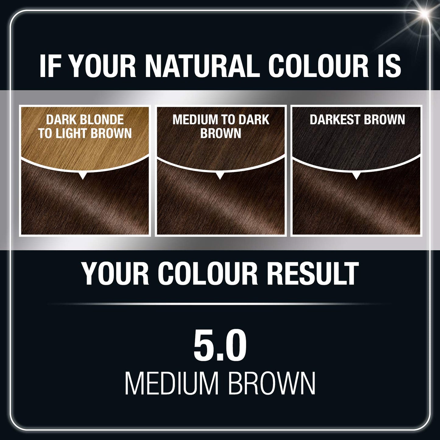 Garnier Olia Oil Powered Permanent Color, Medium Brown [5.0] 1 ea (Pack of 2)