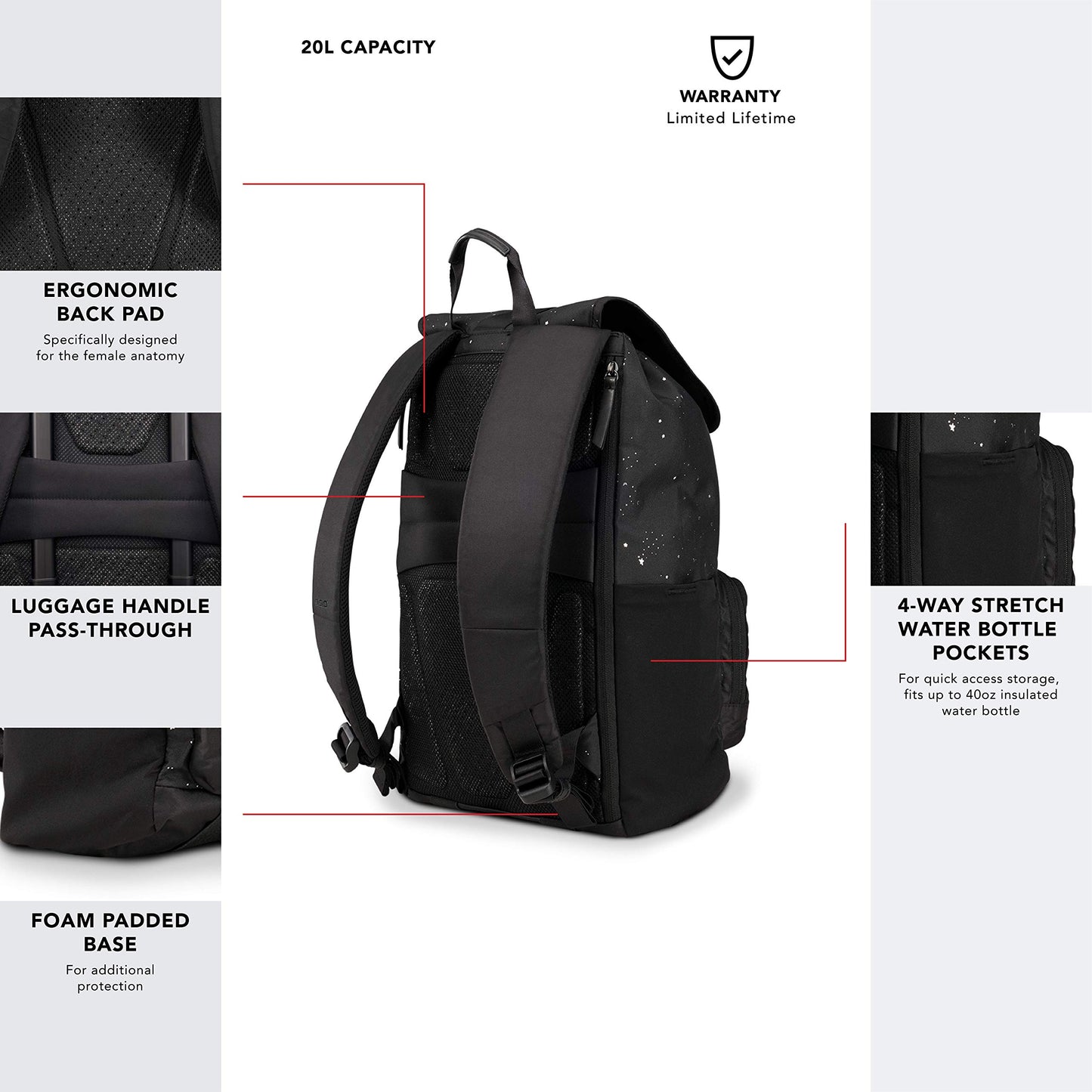 OGIO 2020 XIX Women's Backpack (Starla)