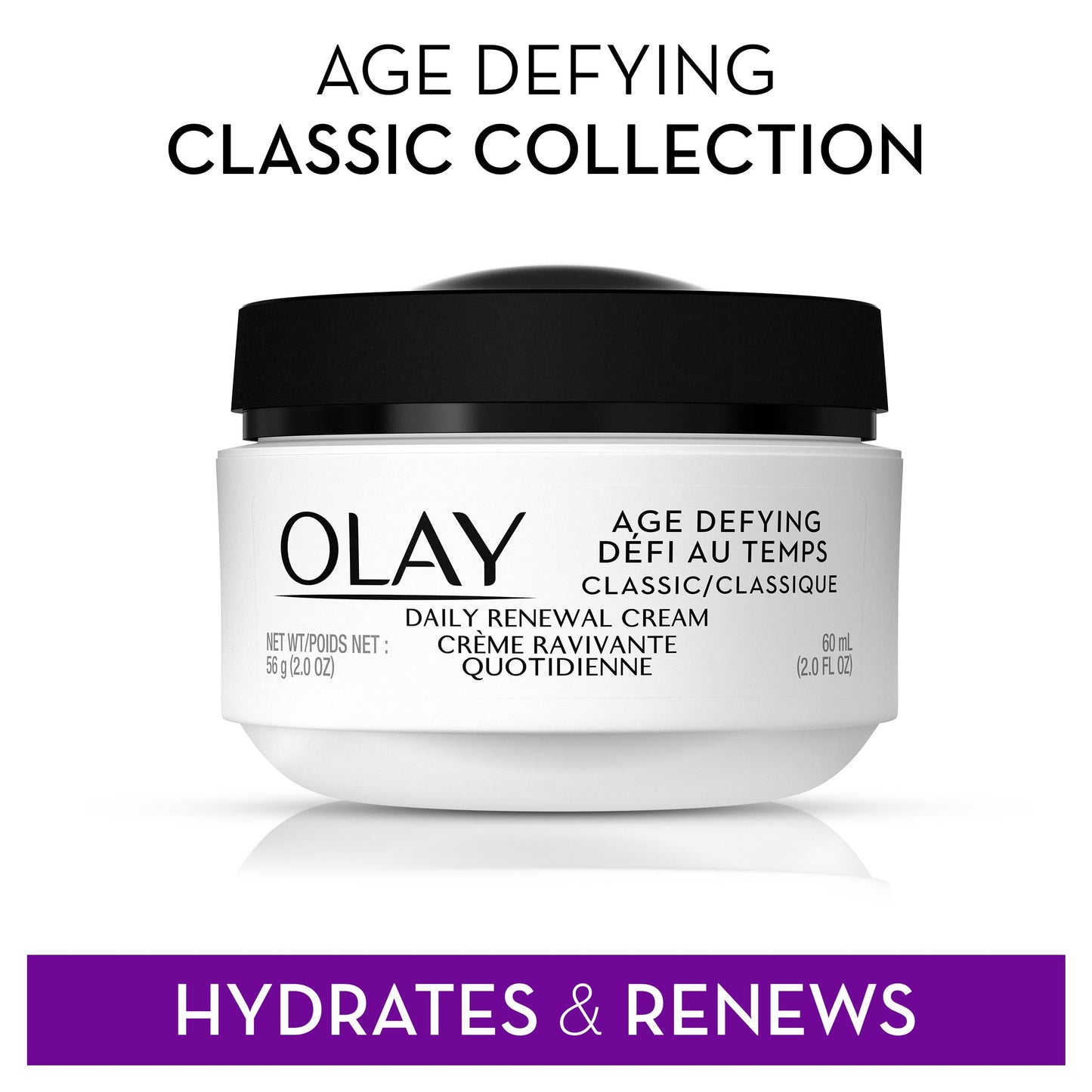 Olay, Age Defying Classic Daily Renewal Cream, 2 Fl Oz