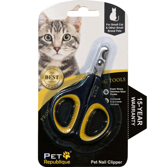 Pet Republique Cat Nail Clippers – Professional Stainless-Steel Claw Trimmer for Cats, Kittens, Rabbits, Birds & Small Pets