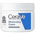 CeraVe Moisturizing Cream Daily Face and Body Moisturizer for Dry Skin, 12 Ounce