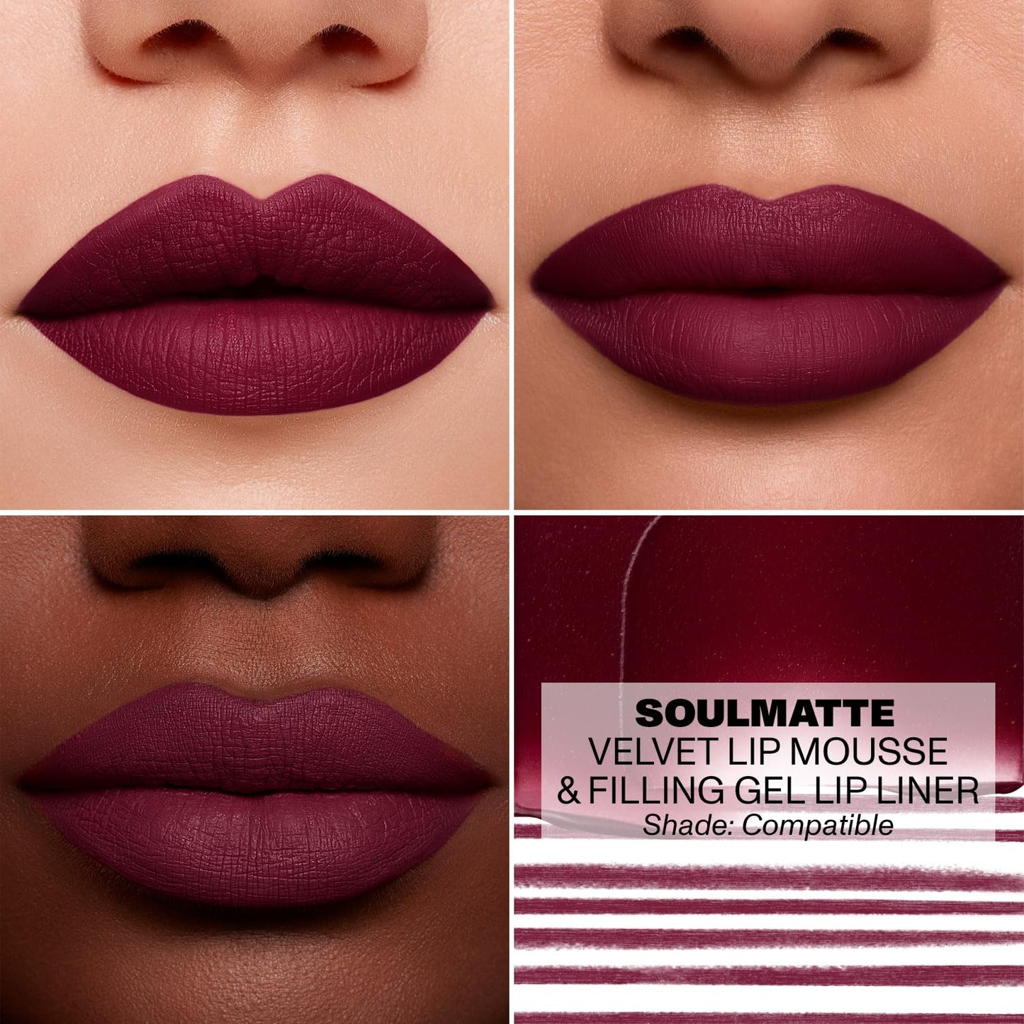 Morphe Soulmatte Velvet Lip Mousse - Air-Whipped Matte Lipstick for Women with Vitamin E to Hydrate, Soften & Smooth - Provides Long Lasting & Velvety