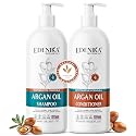 Edenika Botanicals Argan Oil Shampoo and Conditioner Set with Biotin, Repairs Dry & Damaged Hair, Deeply Hydrating & Nourishing, Women & Men