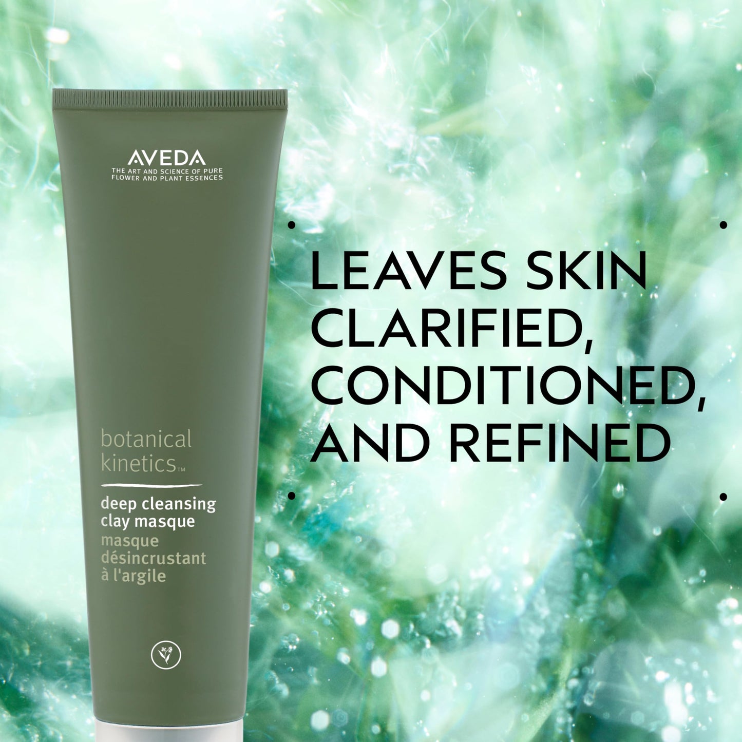 Aveda Botanical Kinetics Deep Cleansing Clay Masque | Clarifying Masque for Oily Skin | with Kaolin and Bentonite Clay | 91% Naturally Derived*, 4.2