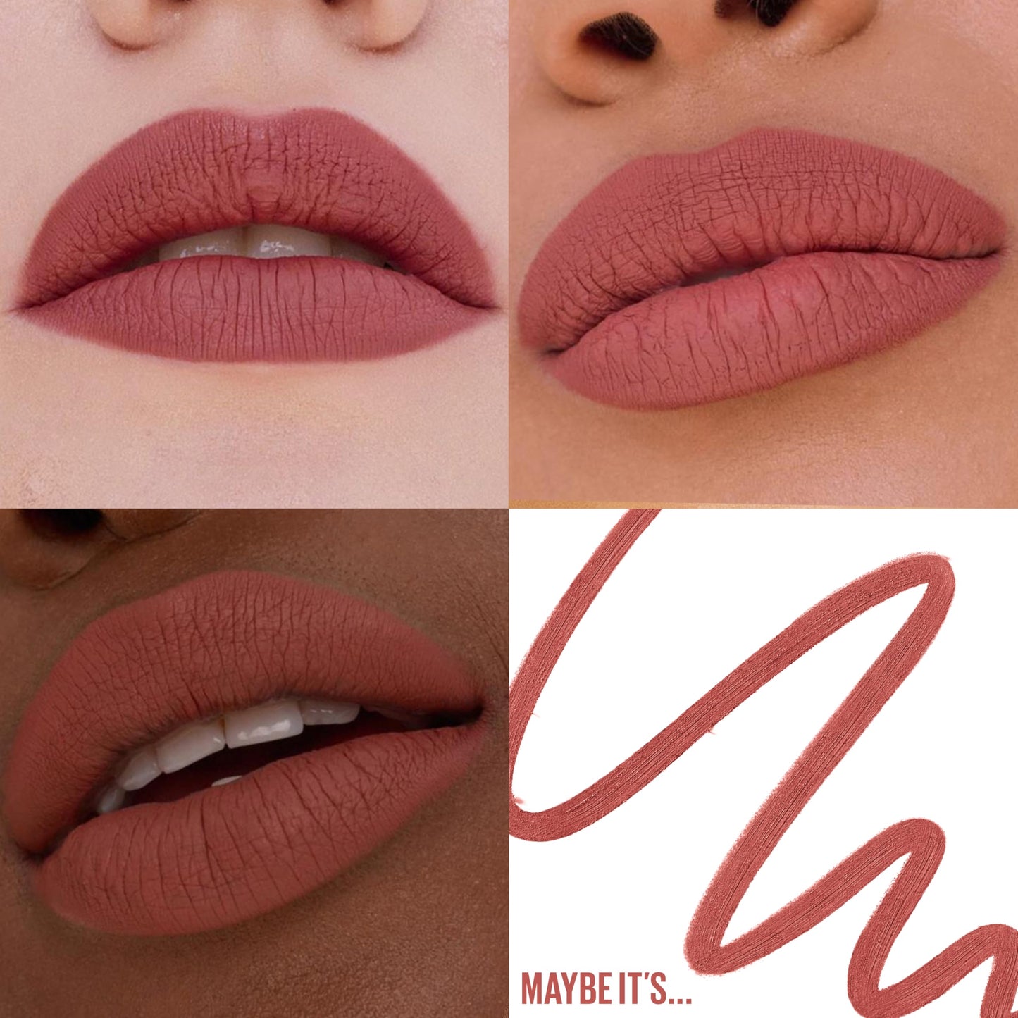 MAYBELLINE Lifter Liner Lip Liner Makeup, Lip Pencil with Hyaluronic Acid For A Fuller, Lifted Make Up Look, Maybe It's..., 1 Count