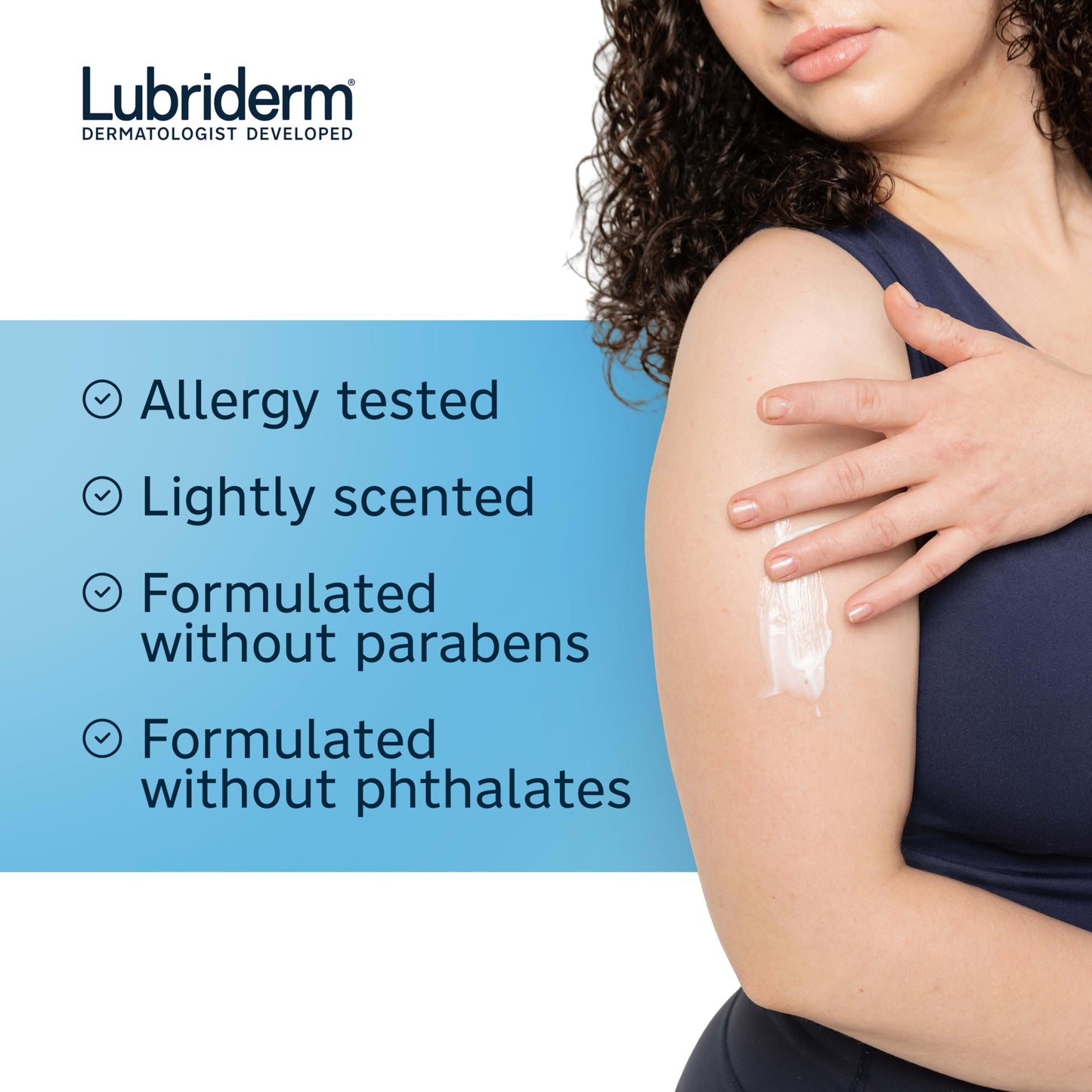Lubriderm Daily Moisture Body Lotion + Pro-Ceramide, Body Lotion for Dry Skin, Shea Butter, Glycerin, Lightly Scented Hand Lotion, Non-Greasy 24-Hour Beauty & Personal Care Lubriderm
