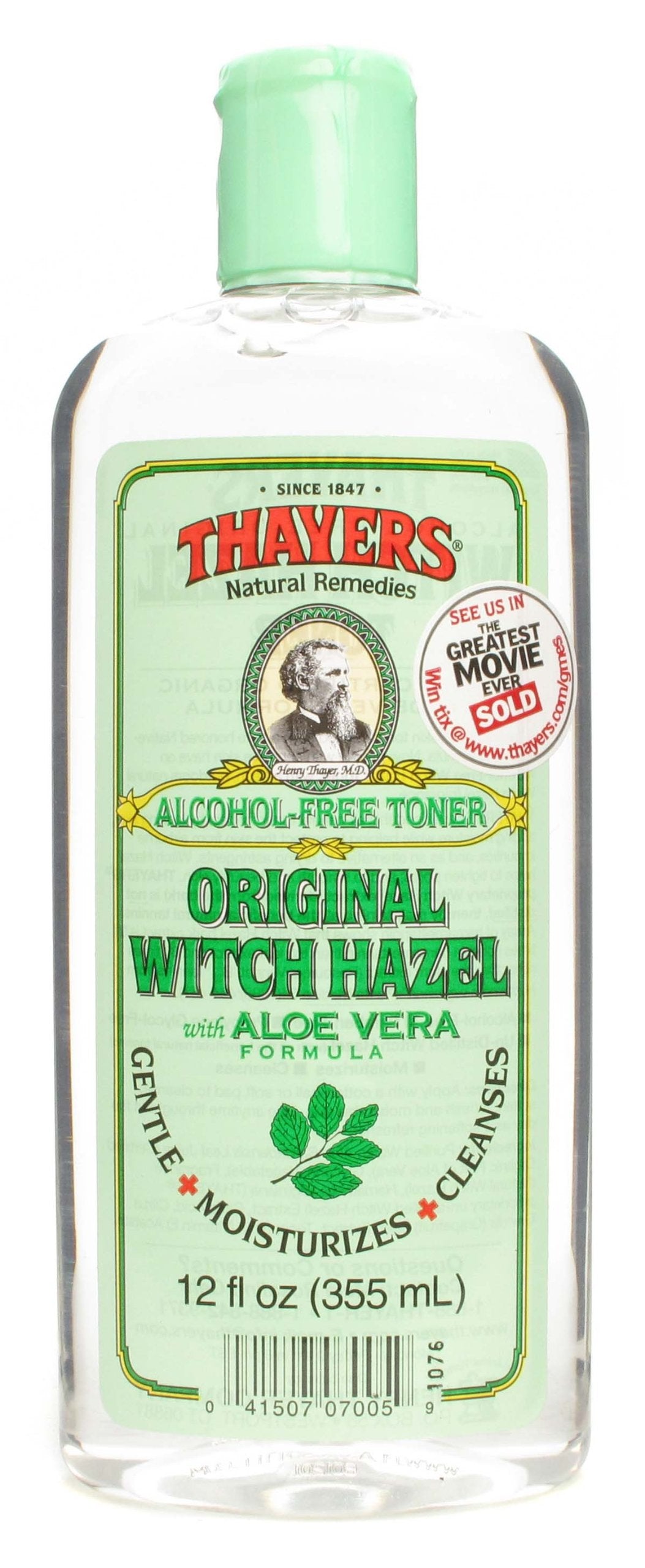 Thayer Witch Hazel Orgnl Alcfree