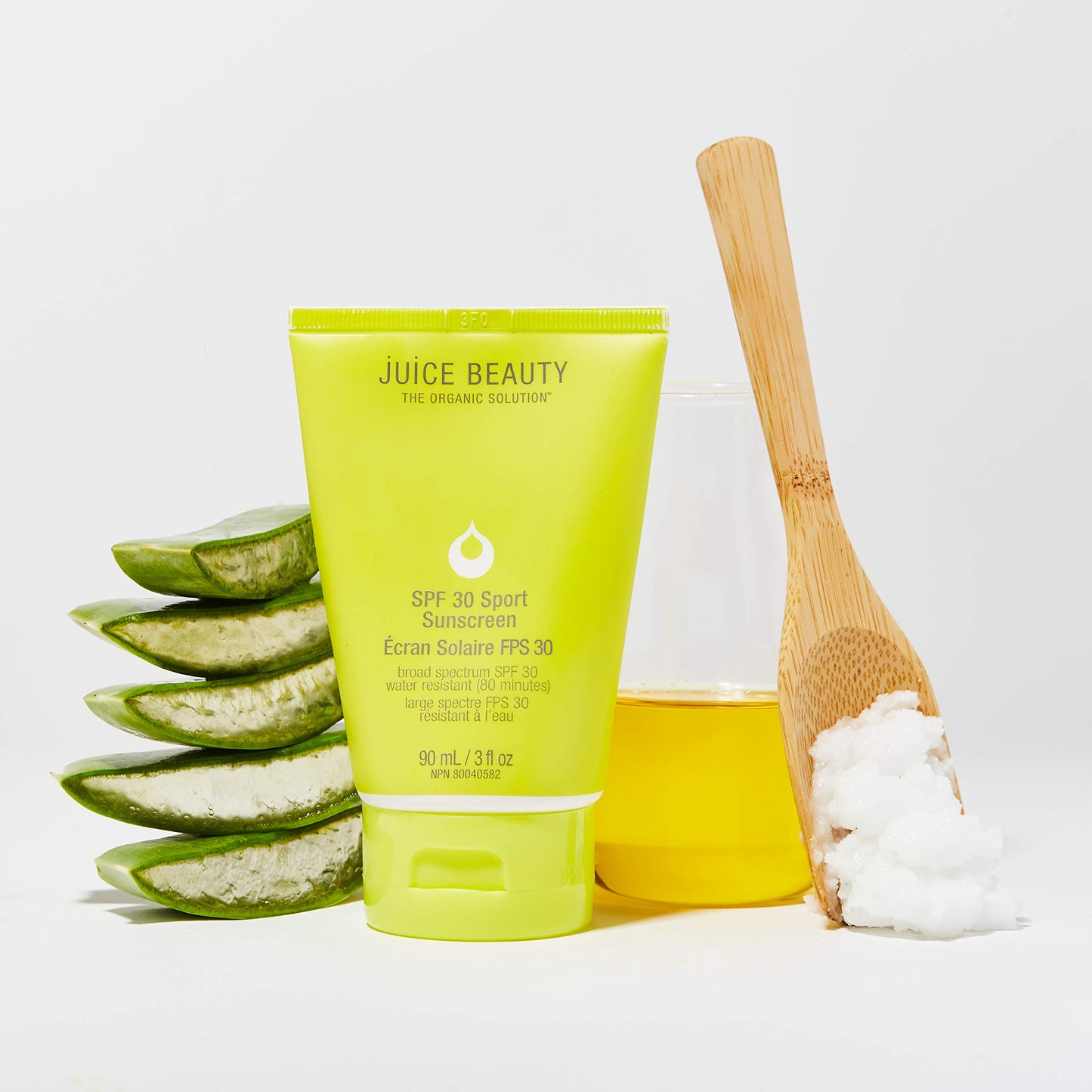 Juice Beauty SPF 30 Sport Sunscreen - 90 mL - Protects Against UVA/UVB Rays - Water + Sweat Resistant Up to 80 Minutes - All Ages + Skin Types
