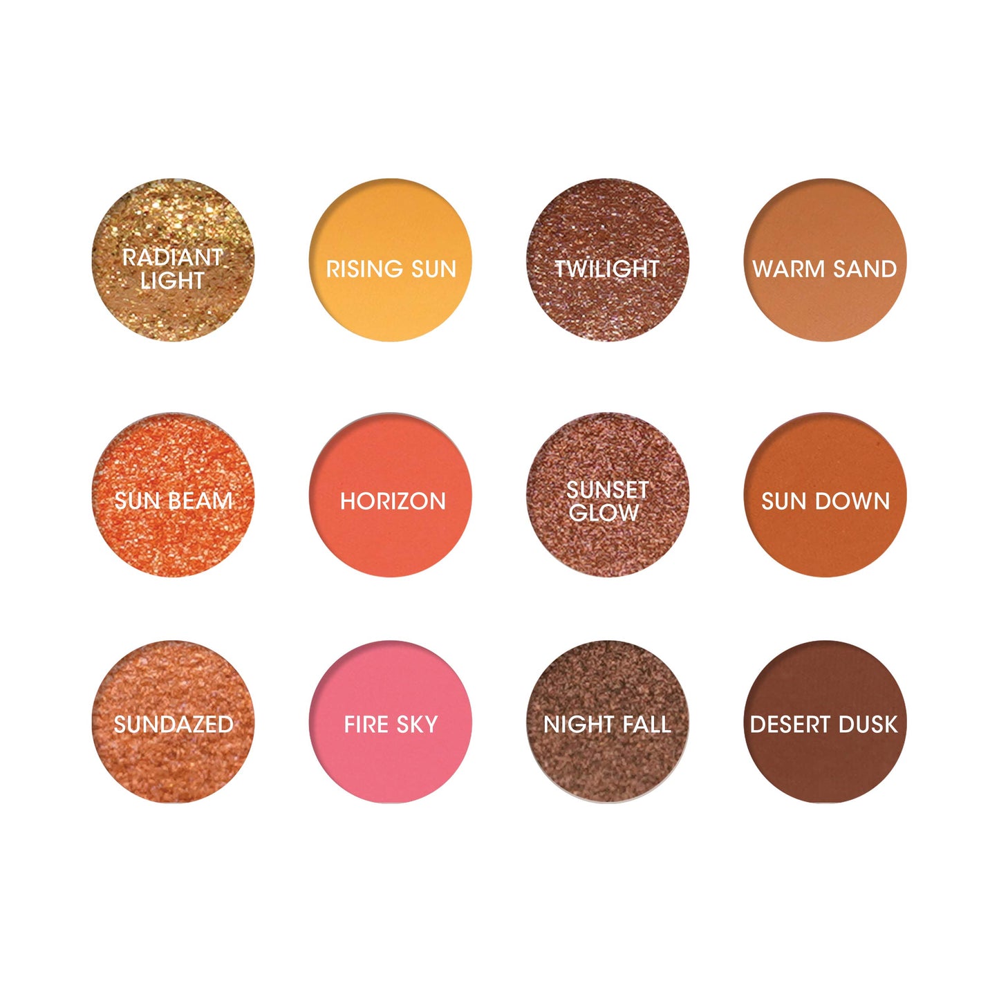 EBIN NEW YORK Egyptian Sunset - Secret of Pharaoh Eyeshadow Palette, Highly Pigmented and Blendable, Cruelty-Free, Long-Lasting Matte & Shimmer