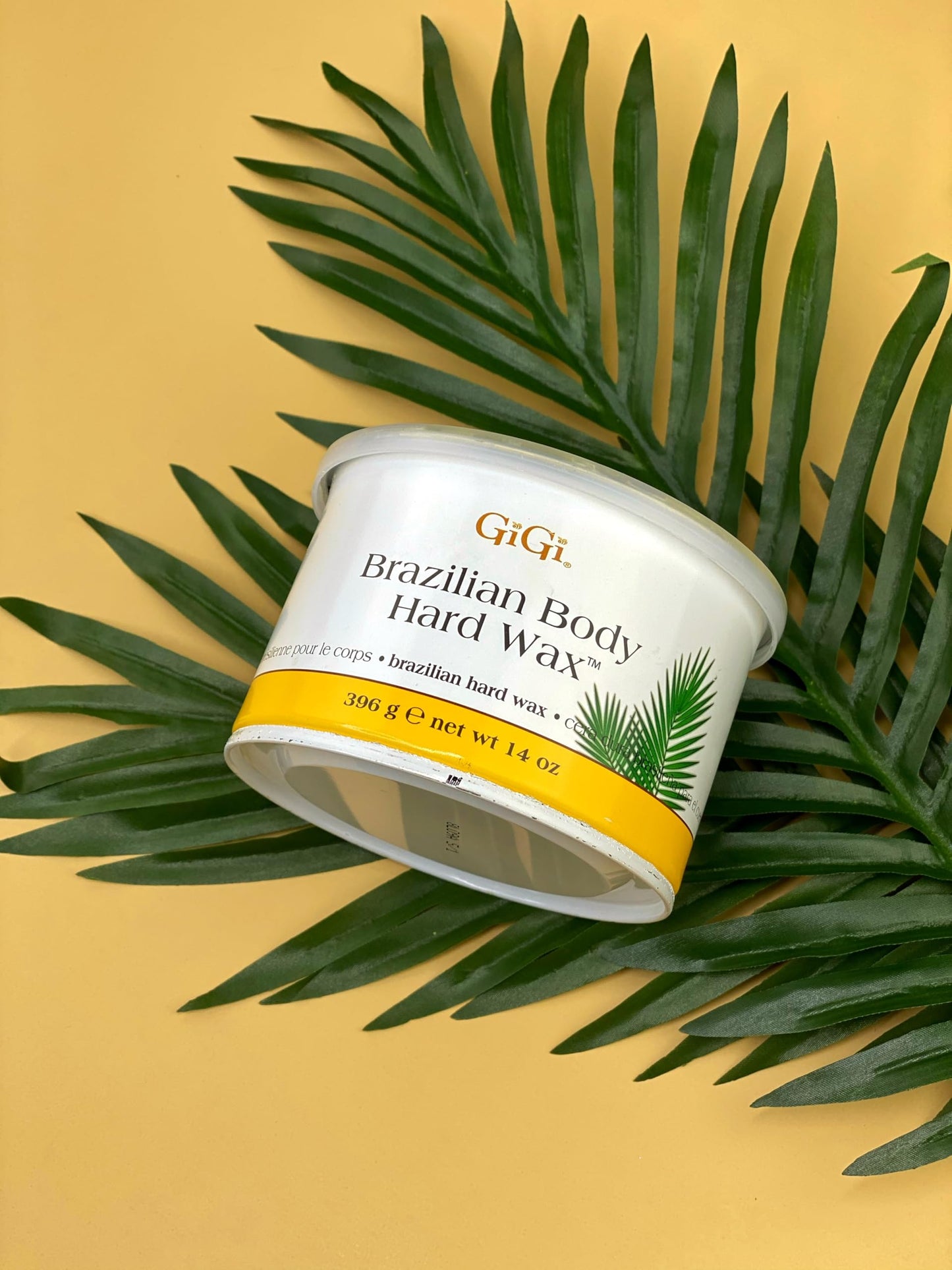 GiGi Brazilian Body Hard Wax for Hair Removal, Non-Strip for Coarse Hair, Ideal for Bikini, Face & Sensitive Areas, 14 oz, 1 Pack Beauty and Personal Care GIGI
