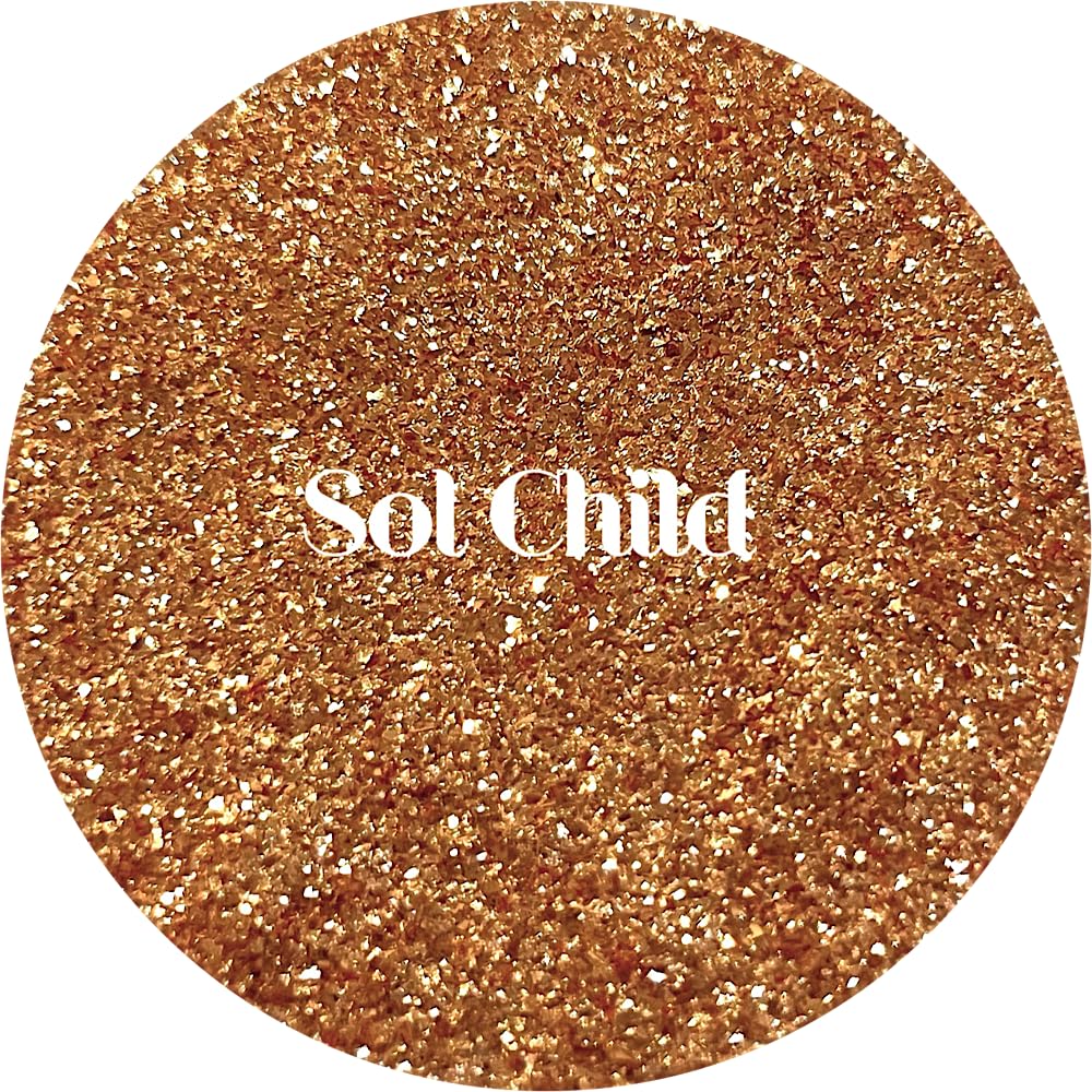 Gold Polyester Glitter | Craft Glitter | Glitter for Arts & Crafts | Tumblers | Cosmetics | Nails | Epoxy Resin Art | Slime | DIY | Body Glitter | 1