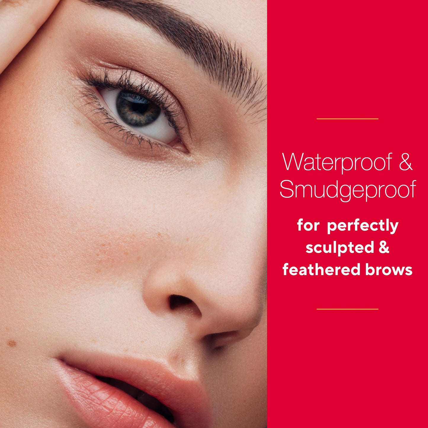 Mirabella Ultra Fine Brow Pencil, Anti-Chip Waterproof Eyebrow Pencil - Smudgeproof, Blendable & Retractable Eyebrow Pencil to Define and Fill