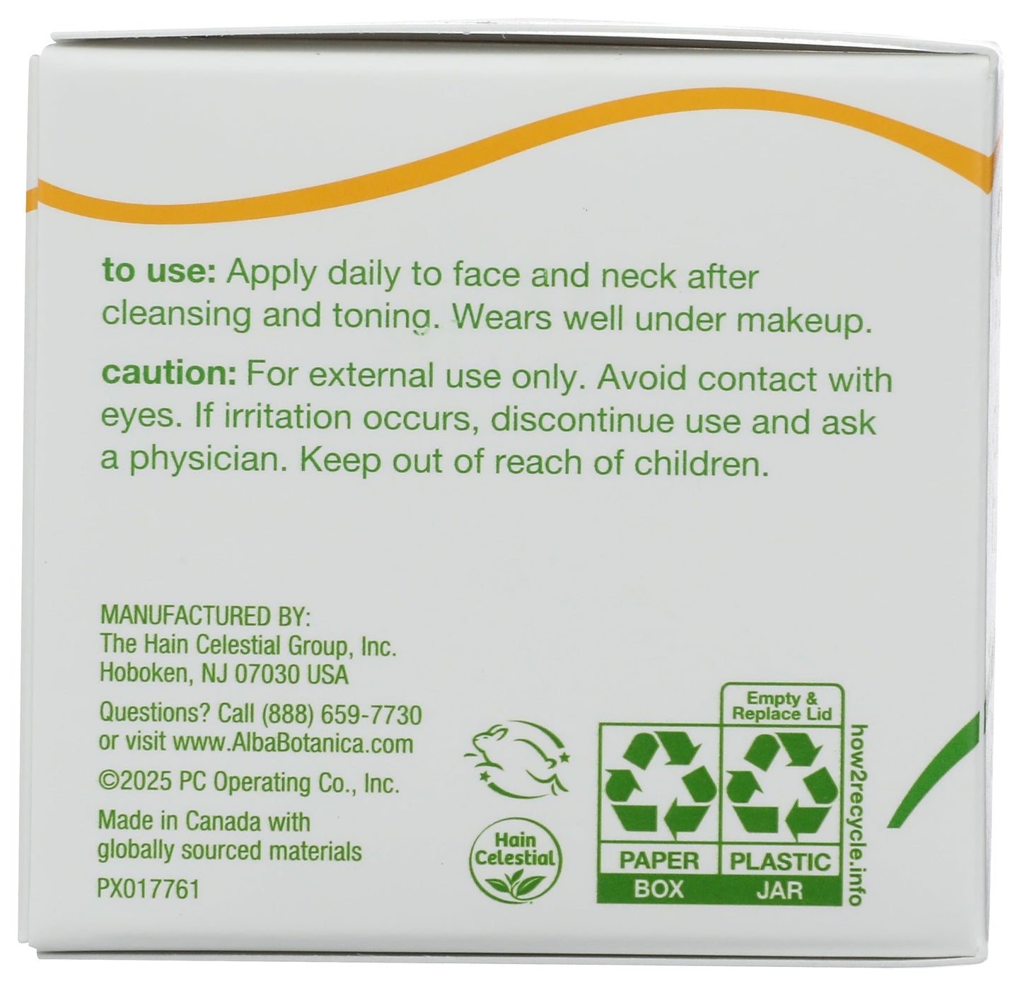 Alba Botanica, Moisturizer Aloe Green Tea Oil Free, 3 Ounce
