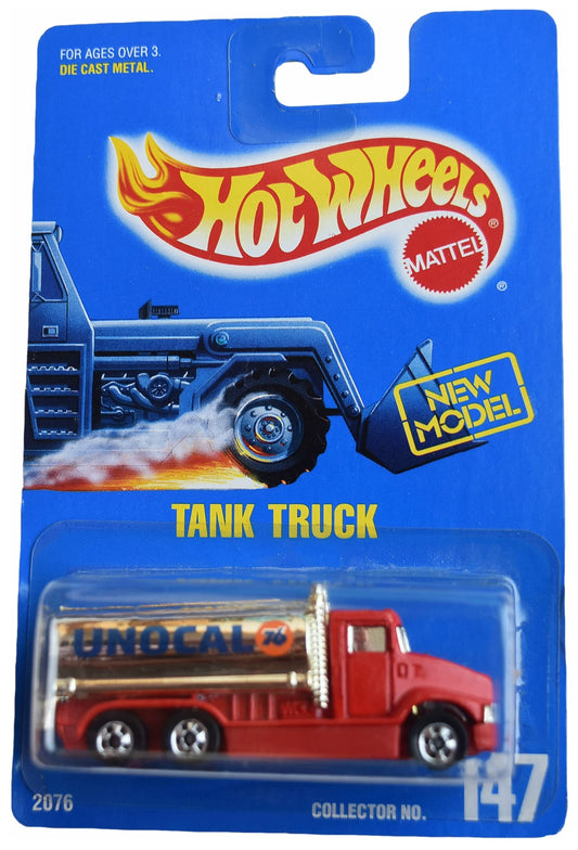 Hot Wheels Tank Truck, [red/Silver] #147