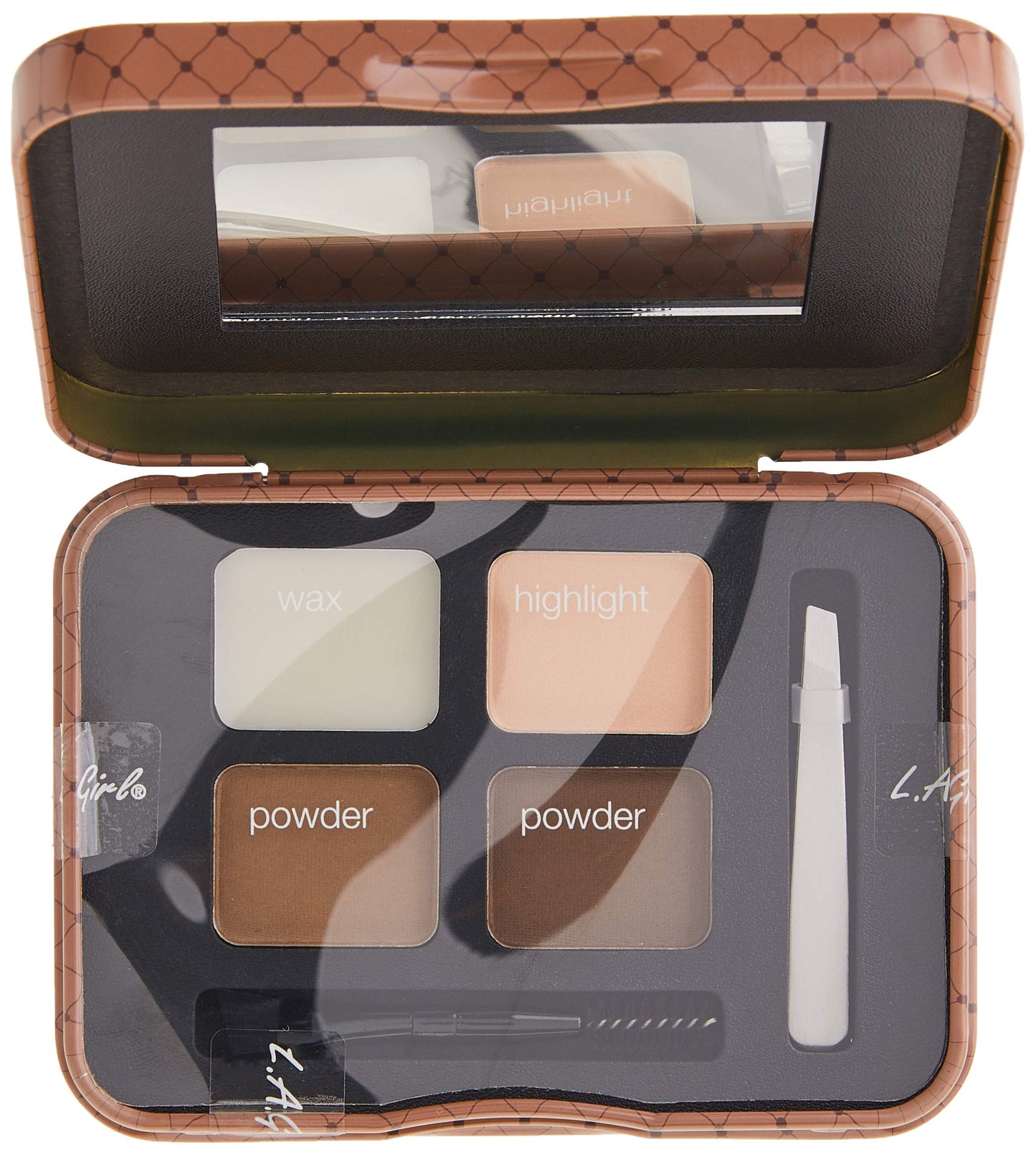 L.A. Girl Inspiring Brow Kit, Medium and Marvelous GES342