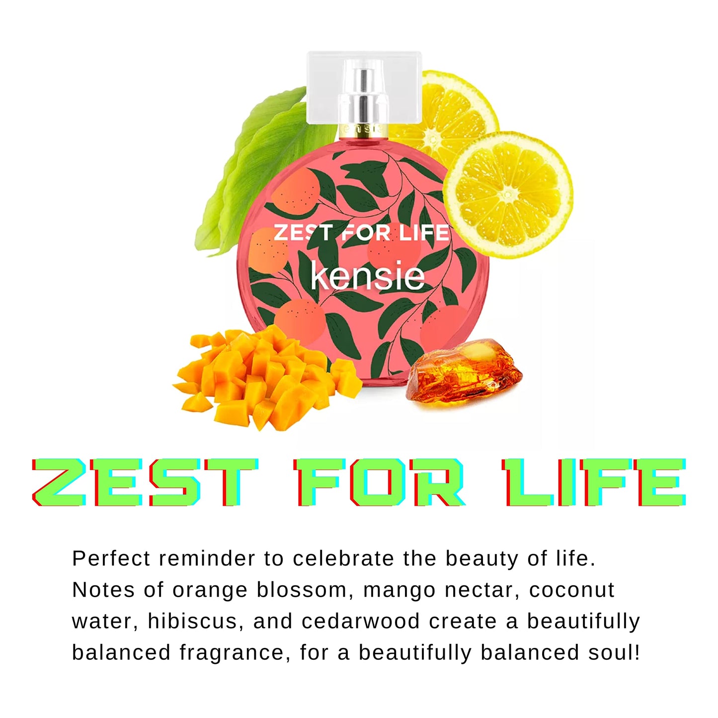 Kensie Zest for Life 4 Piece Gift Set EDP, 3.4 fl. oz.