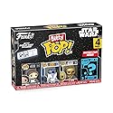 Funko Bitty POP! Star Wars - Leia, 4-Pack - Princess Leia, R2-D2, C-3PO and A Surprise Mystery Mini Figure - 0.9 Inch (2.2 Cm) Collectable…
