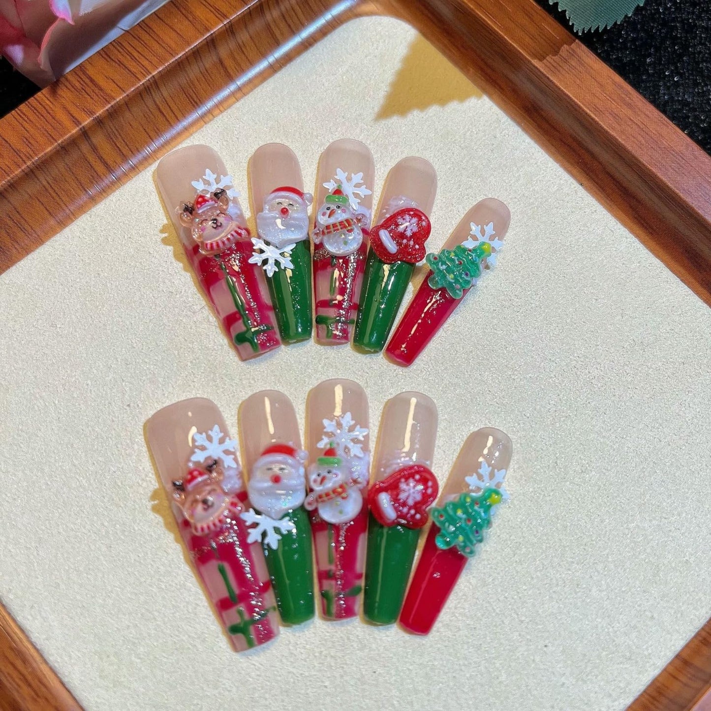 Christmas cartoon snowman, cute reindeer wearing armor Beauty & Personal Care KCHESXUXY