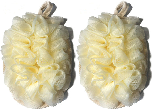 2 Pack Exfoliating Body Spa Bath Mitt for Men & Women - Loofah Sponge Brushes Pouf Bath Mesh Brush - Shower Scrubber Remove Dead Skin 5×7inchs Beauty & Personal Care Mr.Cui'shop