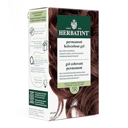 HERBATINT 5R Light Copper Chestnut Permanent Hair Colour, 4 OZ