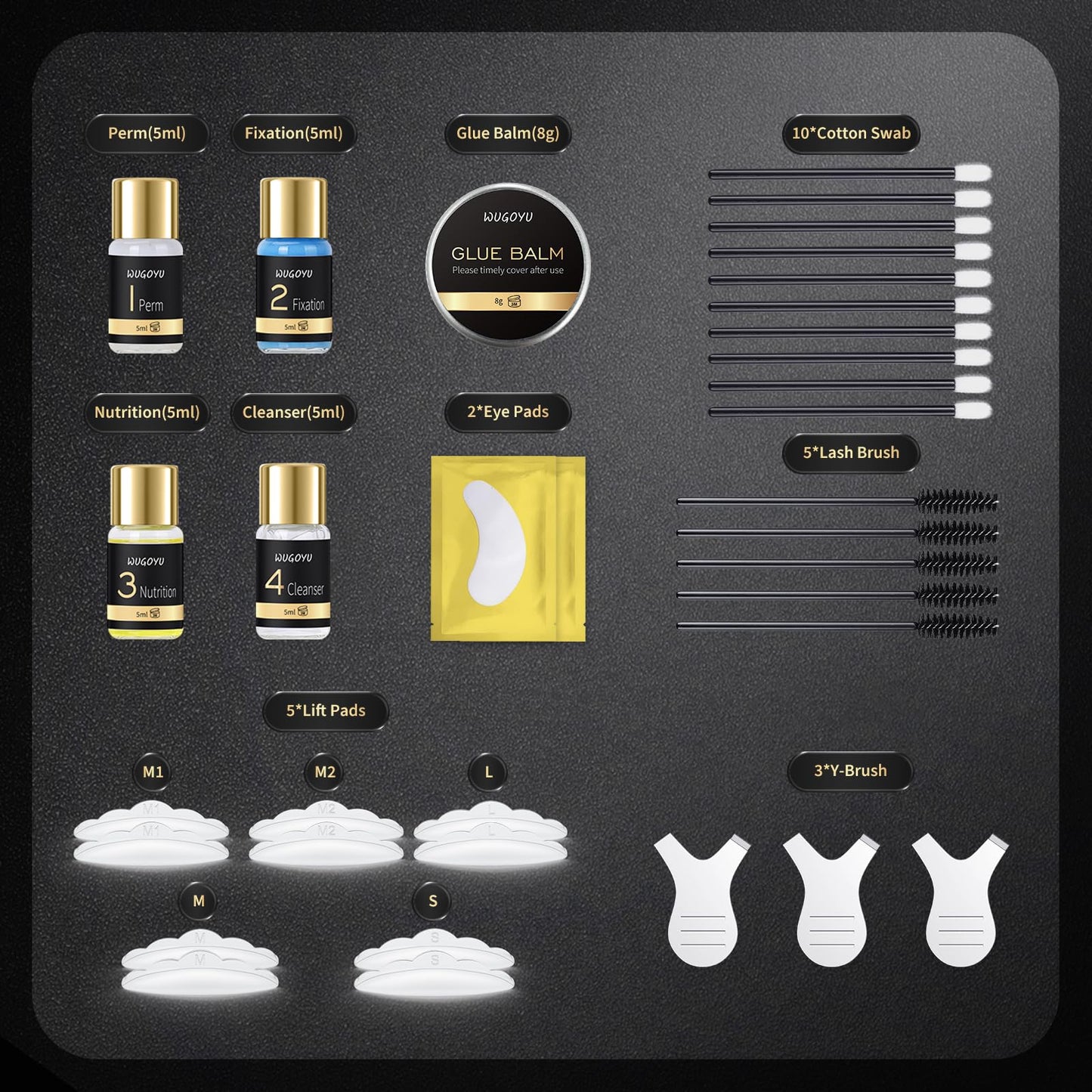 Lash Lift Kit - Brow Lamination Kit, Eyebrow Lamination Kit, Professional Eyelash & Brow 2 IN 1 Perm Kit, Eyebrow lift Kit, Fuller & Thicker Brows…