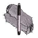 Julep Eyeshadow 101 Cream-to-Powder Waterproof Shadow Stick - Smoky Grey Shimmer - Long-Lasting, Crease-Proof, Medium Grey Shimmer Cream Eyeshadow