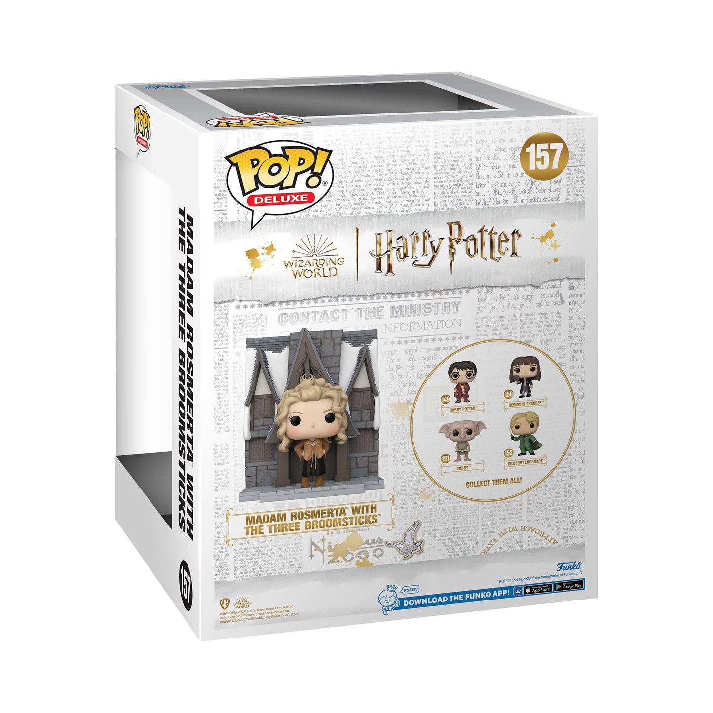 Funko Pop! Deluxe: Harry Potter: Hogsmeade - Madam Rosmerta with The Three Broomsticks