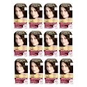 L'Oreal Paris Excellence Triple Protection Permanent Hair Color Creme, Dark Brown [4] 1 ea (Pack of 12)