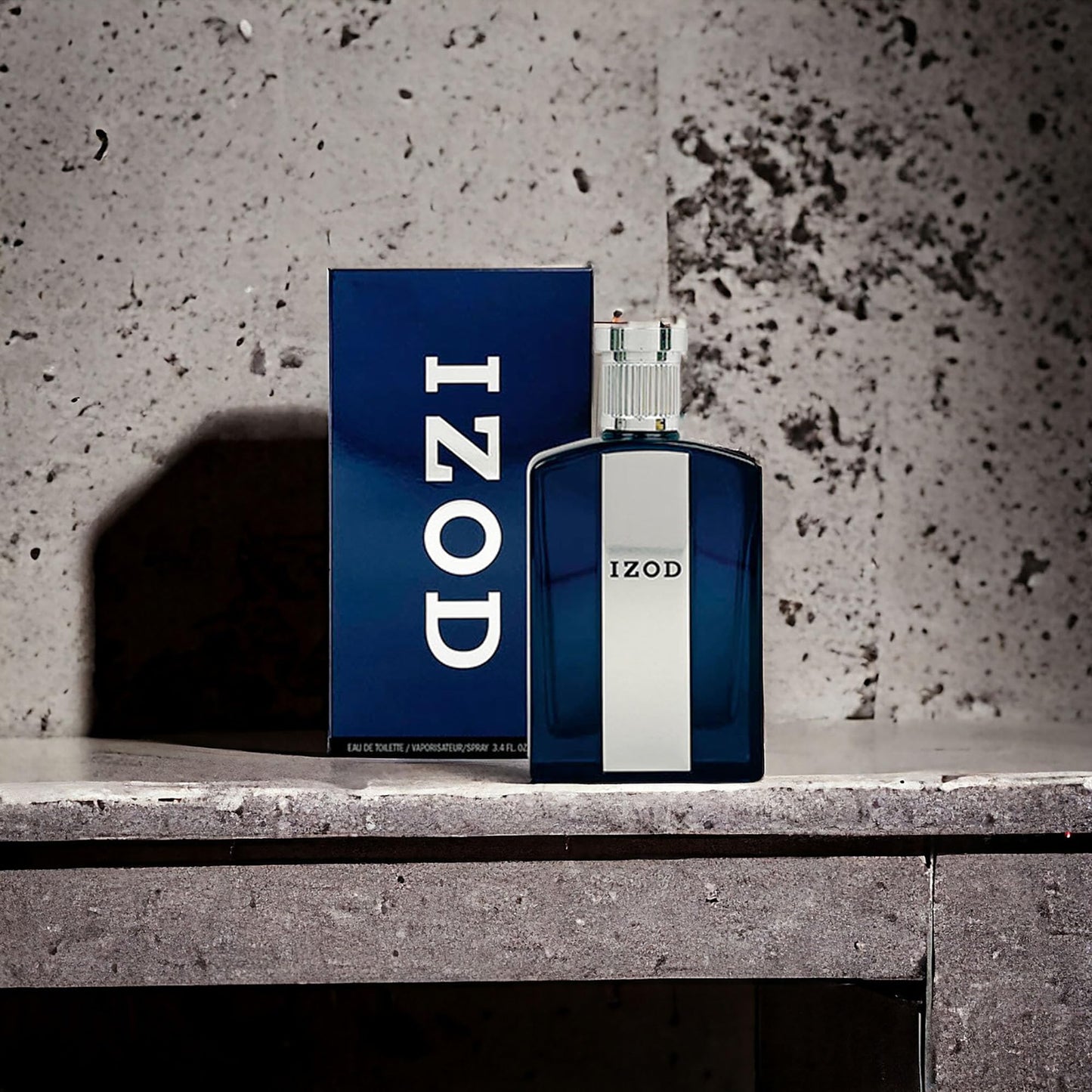 IZOD Legacy Blue Eau de Toilette for Men - Masculine Crisp Citrus Scent - Long-Lasting - 3.4 Oz