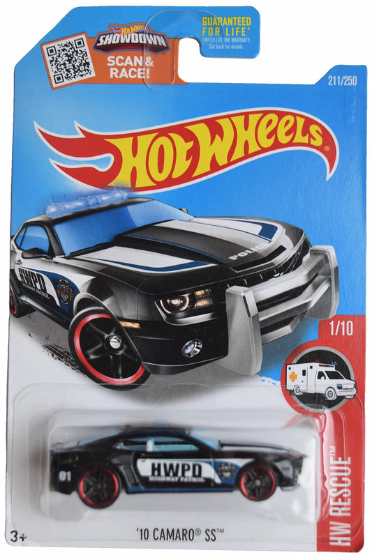 Hot Wheels '10 Camaro SS, HW Rescue 1/10 [Black] 211/250