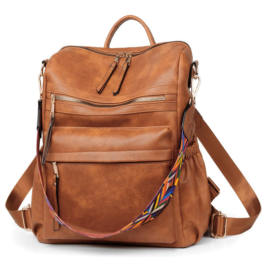 Dora & Liz Womens Backpack Purse Leather Fashion Travel Backpack Purse for Women Designer