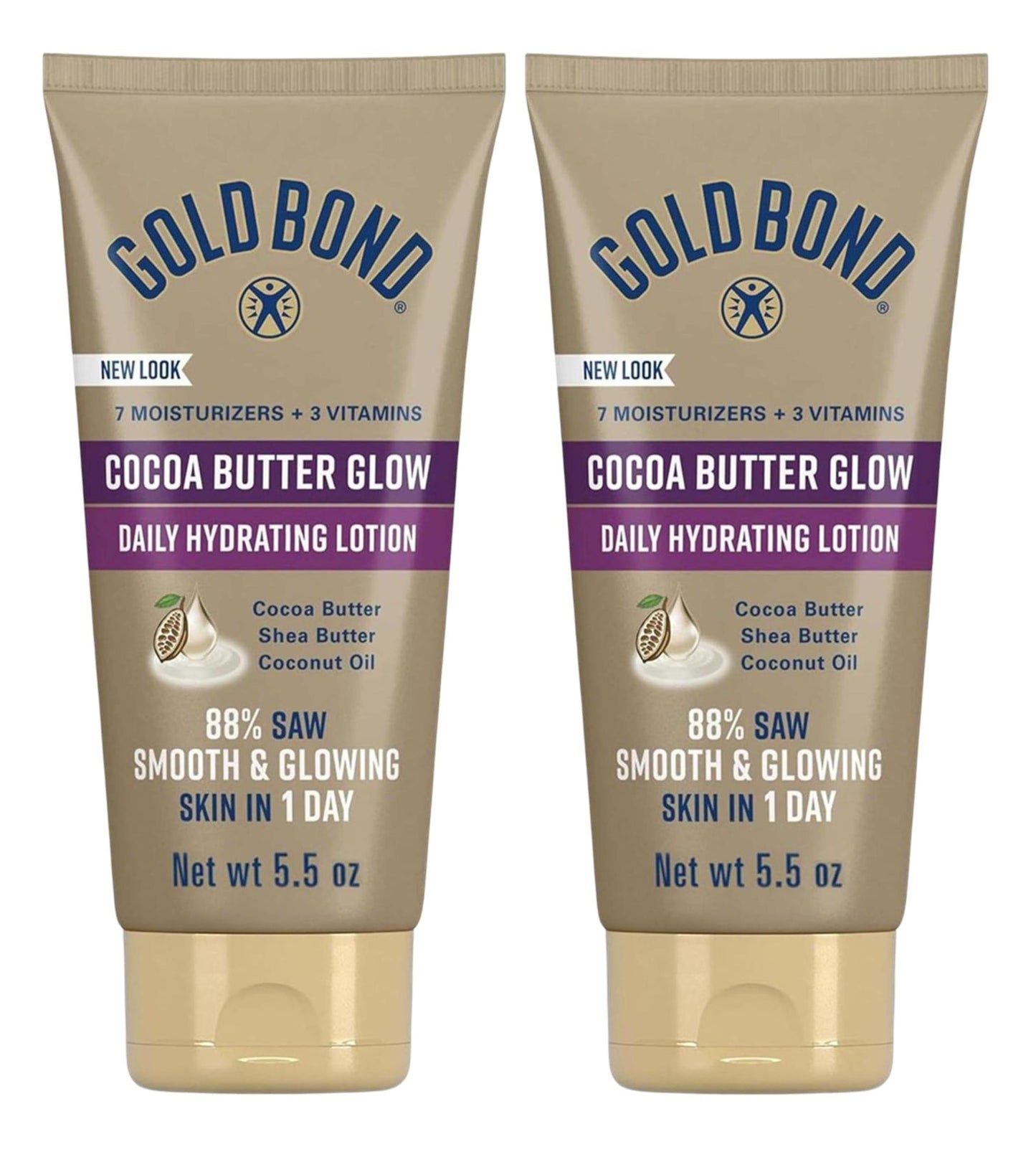 Gold Bond Ultimate Radiance Renewal Cream Oil, 5.5 Ounce (Pack of 2)